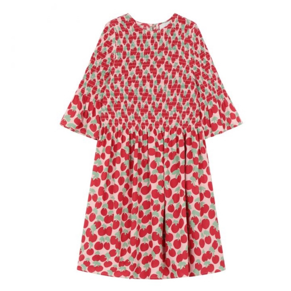 Stella McCartney Kids Girls' Cherry Print Dress Size 10
